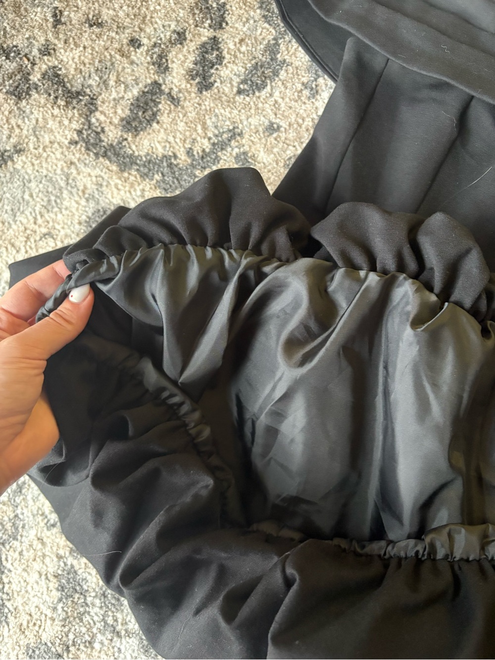 wild fable Off-Shoulder Black Cocktail Dress - Picture 5 of 10